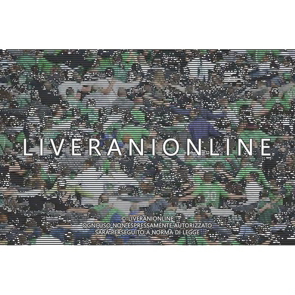 Supporters Saint Etienne - 26.10.2014 - Saint Etienne / Metz - 11eme journee Ligue Photo : Jean Paul Thomas / Icon Sport /Agenzia Aldo Liverani sas - ITALY ONLY - EDITORIAL USE ONLY