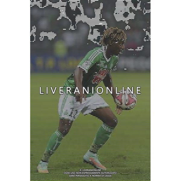 Allan SAINT MAXIMIN - 26.10.2014 - Saint Etienne / Metz - 11eme journee Ligue Photo : Jean Paul Thomas / Icon Sport /Agenzia Aldo Liverani sas - ITALY ONLY - EDITORIAL USE ONLY