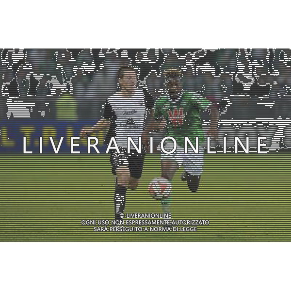 Gaetan BUSSMANN / Allan SAINT MAXIMIN - 26.10.2014 - Saint Etienne / Metz - 11eme journee Ligue Photo : Jean Paul Thomas / Icon Sport /Agenzia Aldo Liverani sas - ITALY ONLY - EDITORIAL USE ONLY