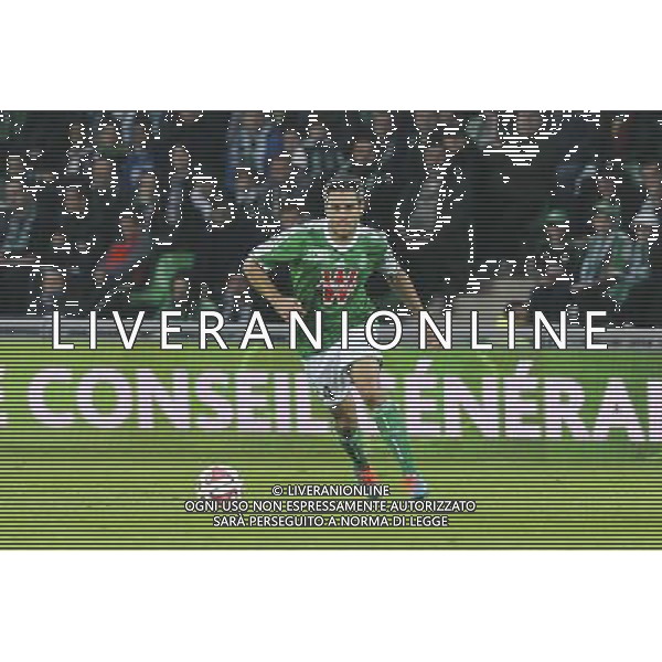 Loic PERRIN - 26.10.2014 - Saint Etienne / Metz - 11eme journee Ligue Photo : Jean Paul Thomas / Icon Sport /Agenzia Aldo Liverani sas - ITALY ONLY - EDITORIAL USE ONLY