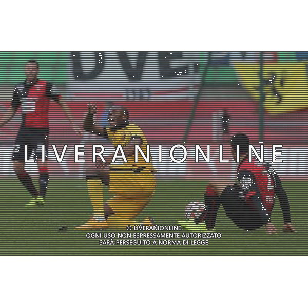 Djibril SIDIBE / Benjamin ANDRE - 26.10.2014 - Rennes / Lille - 11eme journee de Ligue 1 - Photo : Vincent Michel / Icon Sport /Agenzia Aldo Liverani sas - ITALY ONLY - EDITORIAL USE ONLY