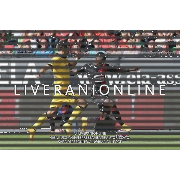 Paul Georges NTEP / Marko BASA - 26.10.2014 - Rennes / Lille - 11eme journee de Ligue 1 - Photo : Vincent Michel / Icon Sport /Agenzia Aldo Liverani sas - ITALY ONLY - EDITORIAL USE ONLY