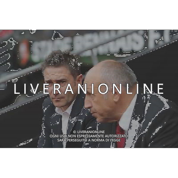 Philippe MONTANIER / Rene RUELLO - 26.10.2014 - Rennes / Lille - 11eme journee de Ligue 1 - Photo : Vincent Michel / Icon Sport /Agenzia Aldo Liverani sas - ITALY ONLY - EDITORIAL USE ONLY
