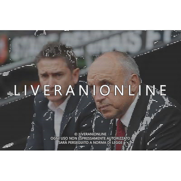 Philippe MONTANIER / Rene RUELLO - 26.10.2014 - Rennes / Lille - 11eme journee de Ligue 1 - Photo : Vincent Michel / Icon Sport /Agenzia Aldo Liverani sas - ITALY ONLY - EDITORIAL USE ONLY