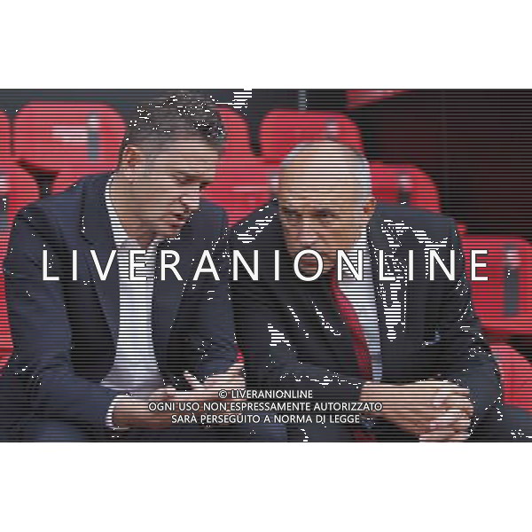 Rene RUELLO / Philippe MONTANIER - 26.10.2014 - Rennes / Lille - 11eme journee de Ligue 1 - Photo : Vincent Michel / Icon Sport /Agenzia Aldo Liverani sas - ITALY ONLY - EDITORIAL USE ONLY