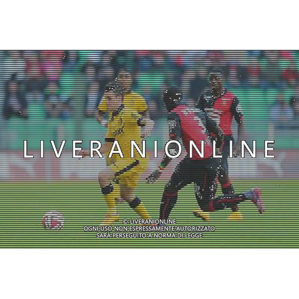 Sebastien CORCHIA / Cheik MBENGUE - 26.10.2014 - Rennes / Lille - 11eme journee de Ligue 1 - Photo : Vincent Michel / Icon Sport /Agenzia Aldo Liverani sas - ITALY ONLY - EDITORIAL USE ONLY