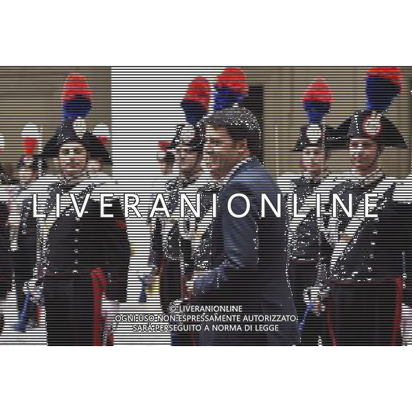 Roma - 29/10/2014 - Palazzo Chigi - Il Presidente del Consiglio dei Ministri Matteo Renzi incontra il Presidente della Repubblica di Polonia Bronislaw Komorowski - nella foto: Matteo Renzi / Ph. Fabrizio Corradetti - Ag. Aldo Liverani sas