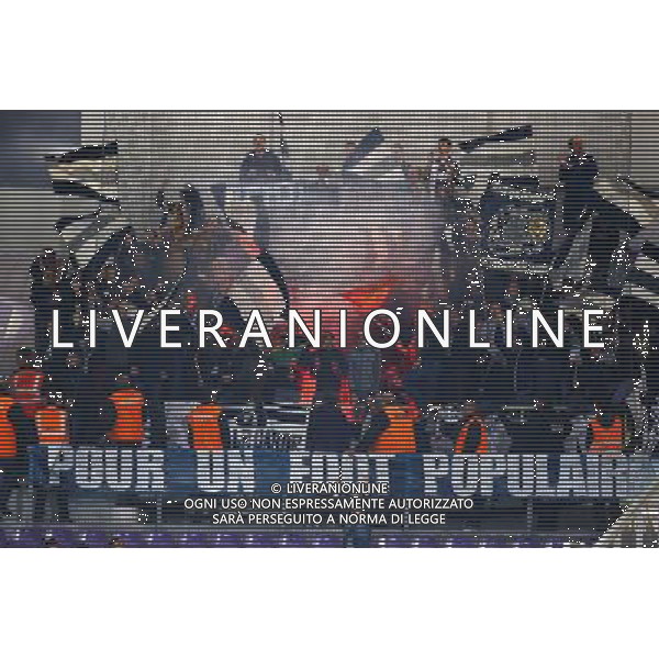 Supporters de Bordeaux - 28.10.2014 - Toulouse / Bordeaux - Coupe de la Ligue Photo : Manuel Blondeau / Icon Sport /Agenzia Aldo Liverani sas - ITALY ONLY - EDITORIAL USE ONLY