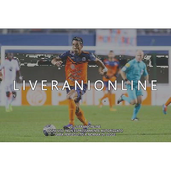 Lucas BARRIOS - 28.10.2014 - Montpellier / Ajaccio - Coupe de la Ligue Photo : Nicolas Guyonnet / Icon Sport /Agenzia Aldo Liverani sas - ITALY ONLY - EDITORIAL USE ONLY