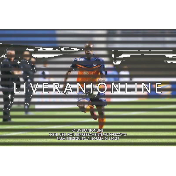Souleymane CAMARA - 28.10.2014 - Montpellier / Ajaccio - Coupe de la Ligue Photo : Nicolas Guyonnet / Icon Sport /Agenzia Aldo Liverani sas - ITALY ONLY - EDITORIAL USE ONLY