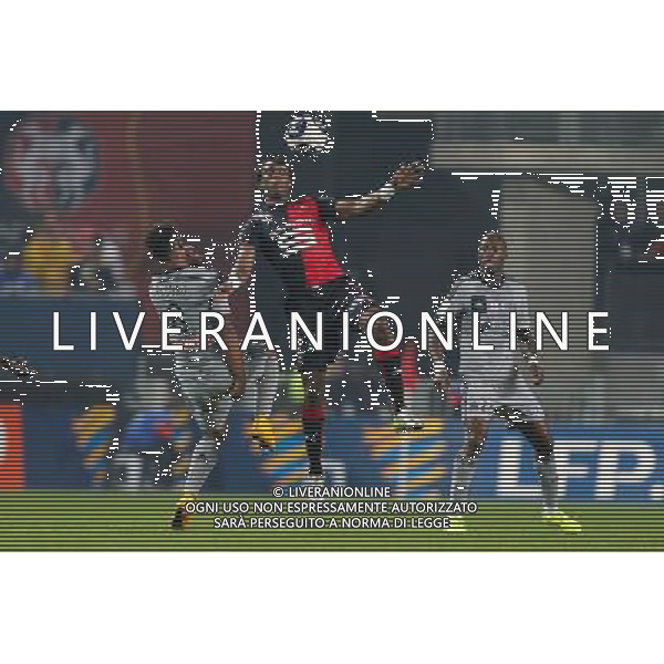 Mahamadou HABIBOU / Mario LEMINA - 28.10.2014 - Rennes / Marseille - Coupe de la ligue Photo : Vincent Michel / Icon Sport /Agenzia Aldo Liverani sas - ITALY ONLY - EDITORIAL USE ONLY