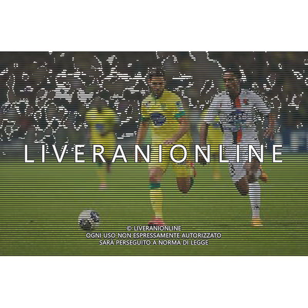 Itay SHECHTER / Halassane ALLA - 28.10.2014 - Nantes / Laval - Coupe de la Ligue - Photo : Vincent Michel / Icon Sport /Agenzia Aldo Liverani sas - ITALY ONLY - EDITORIAL USE ONLY