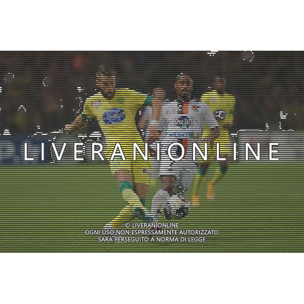Lucas DEAUX / Wesley SAID - 28.10.2014 - Nantes / Laval - Coupe de la Ligue - Photo : Vincent Michel / Icon Sport /Agenzia Aldo Liverani sas - ITALY ONLY - EDITORIAL USE ONLY