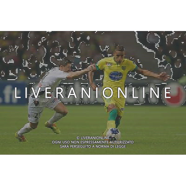 Yacine BAMMOU / Malik COUTURIER - 28.10.2014 - Nantes / Laval - Coupe de la Ligue - Photo : Vincent Michel / Icon Sport /Agenzia Aldo Liverani sas - ITALY ONLY - EDITORIAL USE ONLY