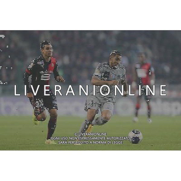 Benjamin ANDRE / Dimitri PAYET - 29.10.2014 - Rennes / Marseille - Coupe de la Ligue Photo : Vincent Michel / Icon Sport /Agenzia Aldo Liverani sas - ITALY ONLY - EDITORIAL USE ONLY