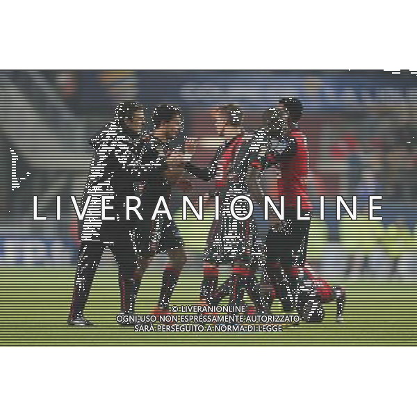 Romain DANZE / Philipp HOSINER / Pedro HENRIQUE / Abdoulaye DOUCOURE / MEXER - 29.10.2014 - Rennes / Marseille - Coupe de la Ligue Photo : Vincent Michel / Icon Sport /Agenzia Aldo Liverani sas - ITALY ONLY - EDITORIAL USE ONLY