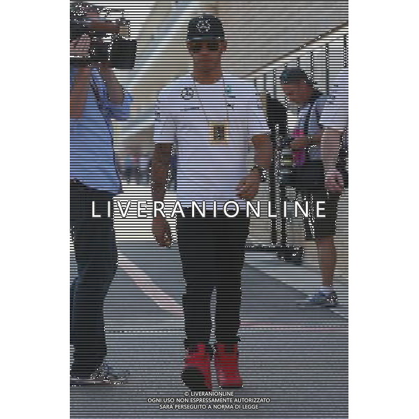 Lewis Hamilton (GBR) Mercedes AMG F1. 30.10.2014. Formula 1 World Championship, Rd 17, United States Grand Prix, Austin, Texas, USA, Preparation Day. AG ALDO LIVERANI SAS ONLY ITALY