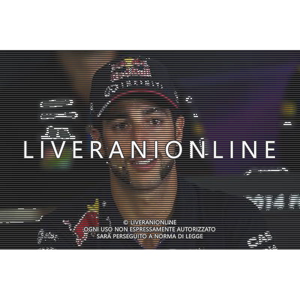 Daniel Ricciardo (AUS) Red Bull Racing in the FIA Press Conference. 30.10.2014. Formula 1 World Championship, Rd 17, United States Grand Prix, Austin, Texas, USA, Preparation Day. AG ALDO LIVERANI SAS ONLY ITALY