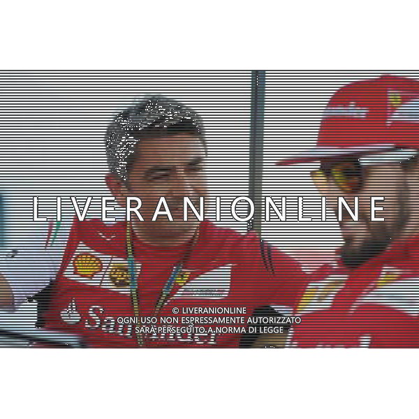 (L to R): Marco Mattiacci (ITA) Ferrari Team Principal with Fernando Alonso (ESP) Ferrari. 30.10.2014. Formula 1 World Championship, Rd 17, United States Grand Prix, Austin, Texas, USA, Preparation Day. - www.xpbimages.com, EMail: requests@xpbimages.com - copy of publication required for printed pictures. Every used picture is fee-liable. © Copyright: Price / XPB Images /Agenzia Aldo Liverani sas - ITALY ONLY - EDITORIAL USE ONLY