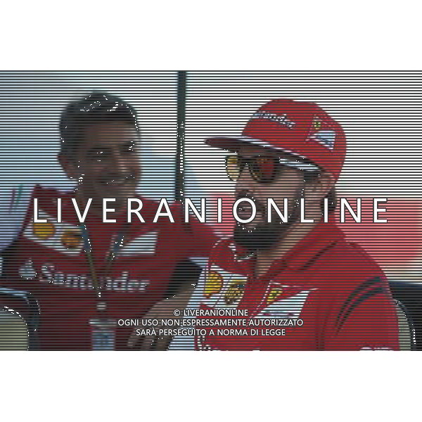 (L to R): Marco Mattiacci (ITA) Ferrari Team Principal with Fernando Alonso (ESP) Ferrari. 30.10.2014. Formula 1 World Championship, Rd 17, United States Grand Prix, Austin, Texas, USA, Preparation Day. - www.xpbimages.com, EMail: requests@xpbimages.com - copy of publication required for printed pictures. Every used picture is fee-liable. © Copyright: Price / XPB Images /Agenzia Aldo Liverani sas - ITALY ONLY - EDITORIAL USE ONLY
