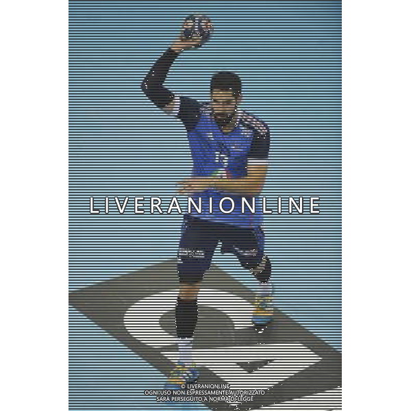 Nikola KARABATIC - 30.10.2014 - France / Republique Tcheque - Qualifications Championnat d\'Europe Photo : Jean Paul Thomas / Icon Sport /Agenzia Aldo Liverani sas - ITALY ONLY - EDITORIAL USE ONLY