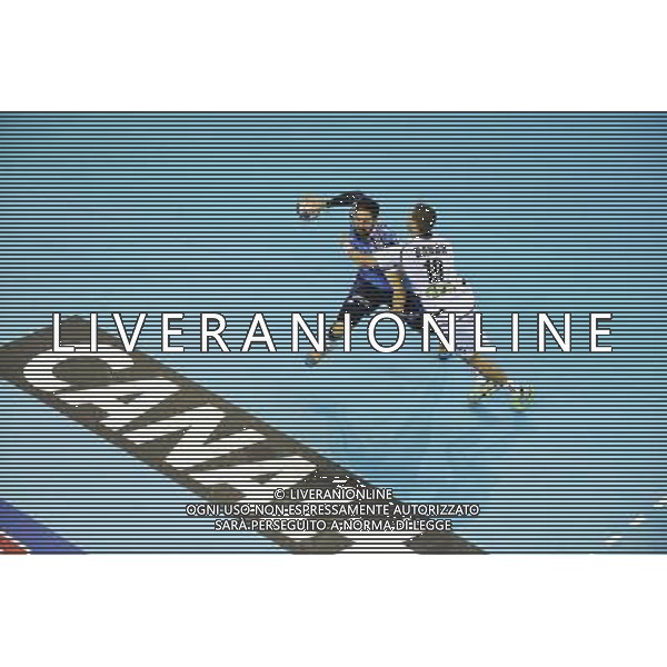 Nikola KARABATIC - 30.10.2014 - France / Republique Tcheque - Qualifications Championnat d\'Europe Photo : Jean Paul Thomas / Icon Sport /Agenzia Aldo Liverani sas - ITALY ONLY - EDITORIAL USE ONLY