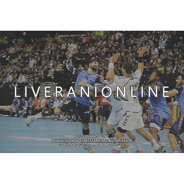 Nikola KARABATIC - 30.10.2014 - France / Republique Tcheque - Qualifications Championnat d\'Europe Photo : Jean Paul Thomas / Icon Sport /Agenzia Aldo Liverani sas - ITALY ONLY - EDITORIAL USE ONLY