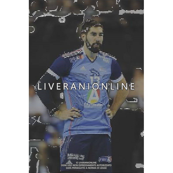 Nikola KARABATIC - 30.10.2014 - France / Republique Tcheque - Qualifications Championnat d\'Europe Photo : Jean Paul Thomas / Icon Sport /Agenzia Aldo Liverani sas - ITALY ONLY - EDITORIAL USE ONLY