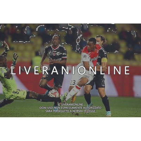 Johny PLACIDE / Anthony MARTIAL - 31.10.2014 - Monaco / Reims - 12eme journee de Ligue 1 Photo: Manuel Blondeau /Icon Sport AG ALDO LIVERANI SAS ONLY ITALY