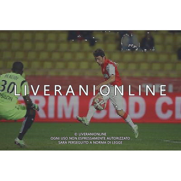 Johny PLACIDE / Bernardo SILVA - 31.10.2014 - Monaco / Reims - 12eme journee de Ligue 1 Photo: Manuel Blondeau /Icon Sport AG ALDO LIVERANI SAS ONLY ITALY