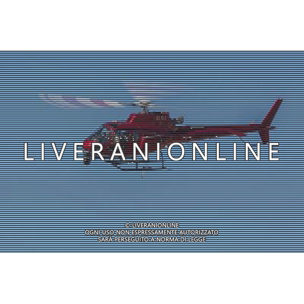 A helicopter. 31.10.2014. Formula 1 World Championship, Rd 17, United States Grand Prix, Austin, Texas, USA, Practice Day. AG ALDO LIVERANI SAS ONLY ITALY