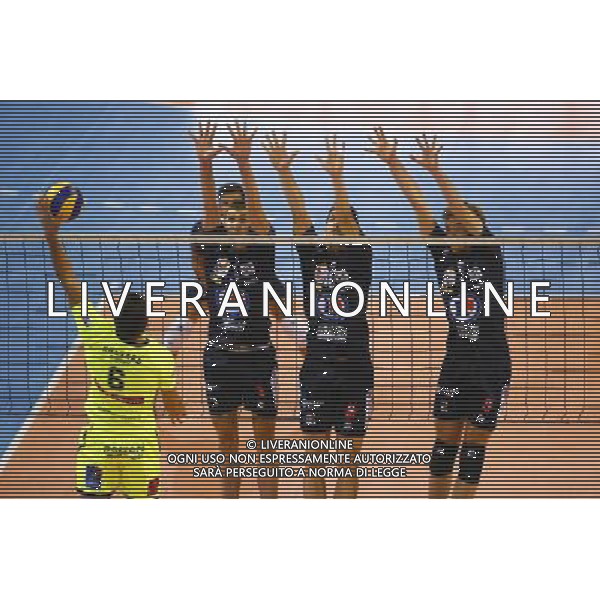 Oleg Antonov / Nicolas Gardien / Kevin Klinkenberg - 29.10.2014 - Toulouse / Tours - 3eme journee Ligue A Photo : Manuel Blondeau / Icon Sport /AGENZIA ALDO LIVERANI SAS - ITALY ONLY - EDITORIAL USE ONLY