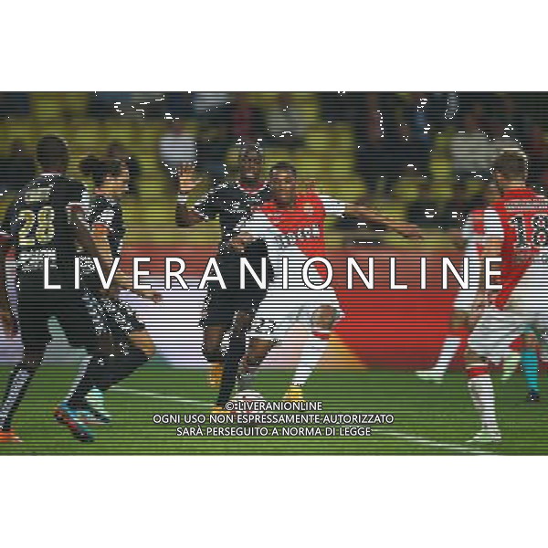 Prince Oniangue / Anthony Martial - 31.10.2014 - Monaco / Reims - 12eme journee de Ligue 1 Photo: Manuel Blondeau / Icon Sport /Agenzia Aldo Liverani sas - ITALY ONLY - EDITORIAL USE ONLY