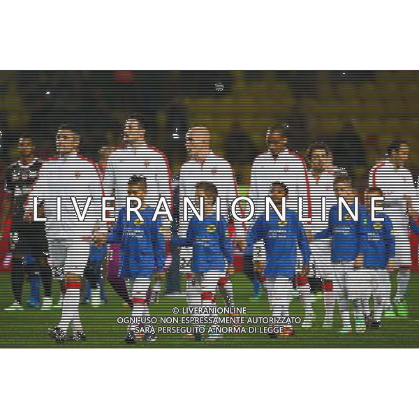 Joueurs de Monaco - 31.10.2014 - Monaco / Reims - 12eme journee de Ligue 1 Photo: Manuel Blondeau / Icon Sport /Agenzia Aldo Liverani sas - ITALY ONLY - EDITORIAL USE ONLY