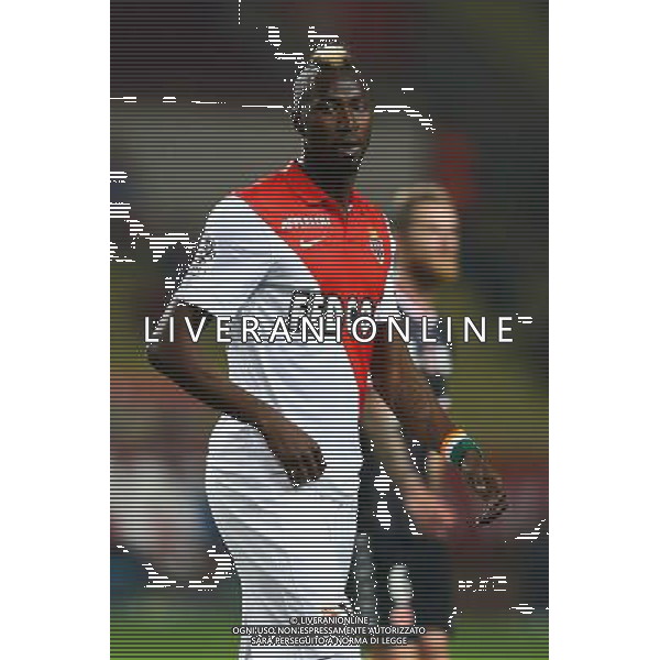 Lacina Traore - 31.10.2014 - Monaco / Reims - 12eme journee de Ligue 1 Photo: Manuel Blondeau / Icon Sport /Agenzia Aldo Liverani sas - ITALY ONLY - EDITORIAL USE ONLY