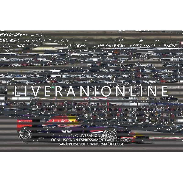 Sebastian Vettel (GER) Red Bull Racing RB10. 01.11.2014. Formula 1 World Championship, Rd 17, United States Grand Prix, Austin, Texas, USA, Qualifying Day. AG ALDO LIVERANI SAS INLY ITALY