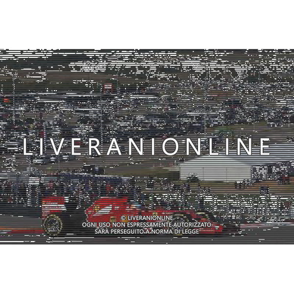 Fernando Alonso (ESP) Ferrari F14-T. 01.11.2014. Formula 1 World Championship, Rd 17, United States Grand Prix, Austin, Texas, USA, Qualifying Day. AG ALDO LIVERANI SAS INLY ITALY