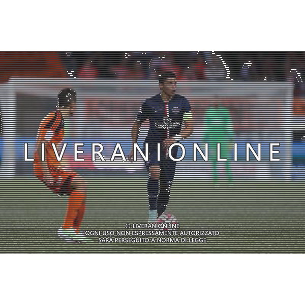 Thiago SILVA - 01.11.2014 - Lorient / Paris Saint Germain - 12eme journee de Ligue 1 Photo : Vincent Michel / Icon Sport AG ALDO LIVERANI SAS ONLY ITALY