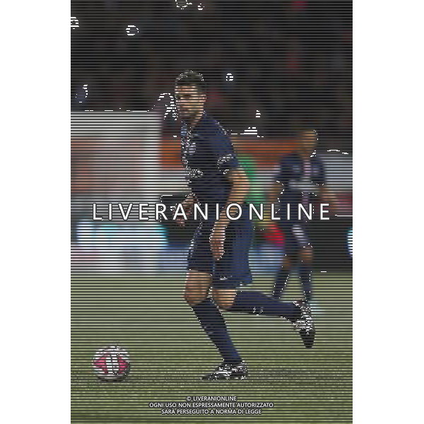 Thiago MOTTA - 01.11.2014 - Lorient / Paris Saint Germain - 12eme journee de Ligue 1 Photo : Vincent Michel / Icon Sport