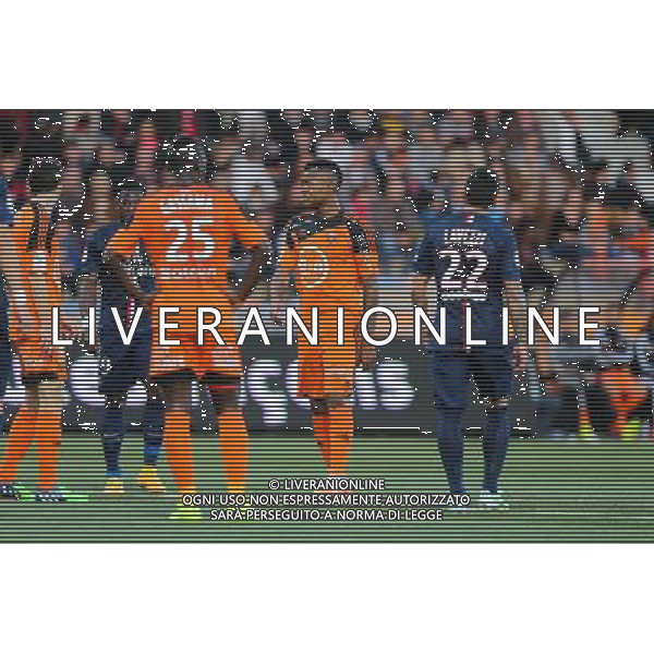 Jordan AYEW - 01.11.2014 - Lorient / Paris Saint Germain - 12eme journee de Ligue 1 Photo : Vincent Michel / Icon Sport AG ALDO LIVERANI SAS ONLY ITALY