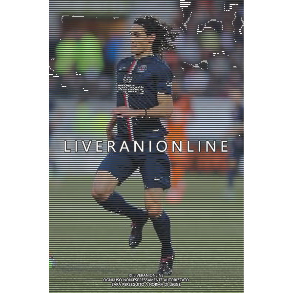 Edinson CAVANI - 01.11.2014 - Lorient / Paris Saint Germain - 12eme journee de Ligue 1 Photo : Vincent Michel / Icon Sport AG ALDO LIVERANI SAS ONLY ITALY