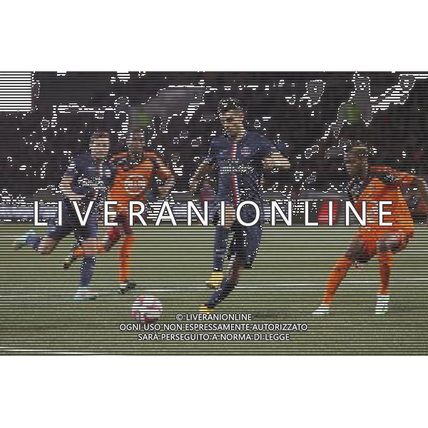 Javier PASTORE - 01.11.2014 - Lorient / Paris Saint Germain - 12eme journee de Ligue 1 - Photo : Vincent Michel / Icon Sport AG ALDO LIVERANI SAS ONLY ITALY