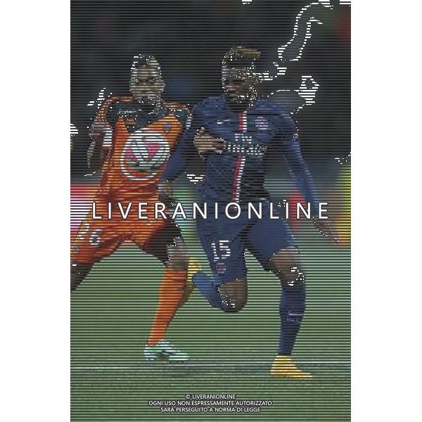 Jean Christophe BAHEBECK / Yoann WACHTER - 01.11.2014 - Lorient / Paris Saint Germain - 12eme journee de Ligue 1 - Photo : Vincent Michel / Icon Sport AG ALDO LIVERANI SAS ONLY ITALY