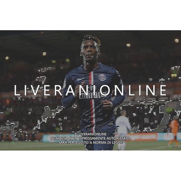 Joie PSG - Jean Christophe BAHEBECK - 01.11.2014 - Lorient / Paris Saint Germain - 12eme journee de Ligue 1 - Photo : Vincent Michel / Icon Sport AG ALDO LIVERANI SAS ONLY ITALY