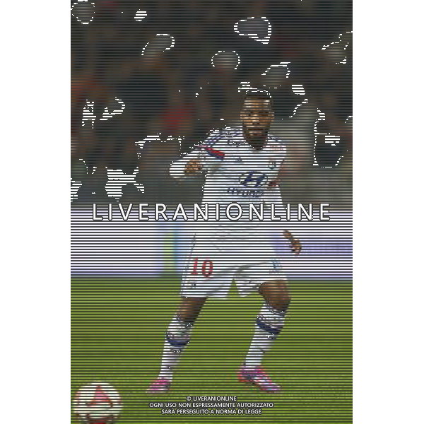 Alexandre Lacazette - 01.11.2014 - Nice / Lyon - 12eme journee de Ligue 1 Photo : Manuel Blondeau / Icon Sport AG ALDO LIVERANI SAS ONLY ITALY