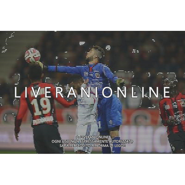 Mouez Hassan - 01.11.2014 - Nice / Lyon - 12eme journee de Ligue 1 Photo : Manuel Blondeau / Icon Sport AG ALDO LIVERANI SAS ONLY ITALY