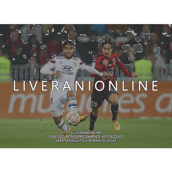 Nabil Fekir - 01.11.2014 - Nice / Lyon - 12eme journee de Ligue 1 Photo : Manuel Blondeau / Icon Sport AG ALDO LIVERANI SAS ONLY ITALY