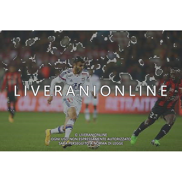 Rachid Ghezzal - 01.11.2014 - Nice / Lyon - 12eme journee de Ligue 1 Photo : Manuel Blondeau / Icon Sport AG ALDO LIVERANI SAS ONLY ITALY