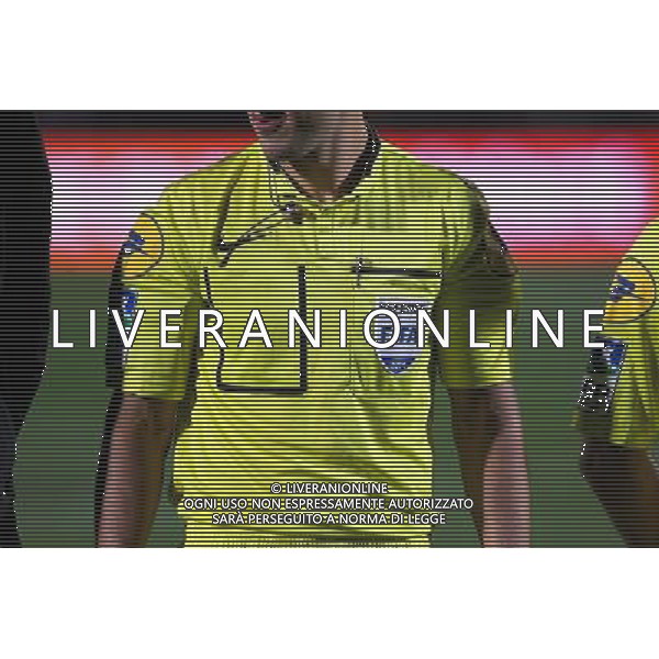 illustration arbitre, referee FIFA - 01.11.2014 - Metz / Caen - 12eme journee de Ligue 1 Photo : Fred Marvaux / Icon Sport AG ALDO LIVERANI SAS ONLY ITALY