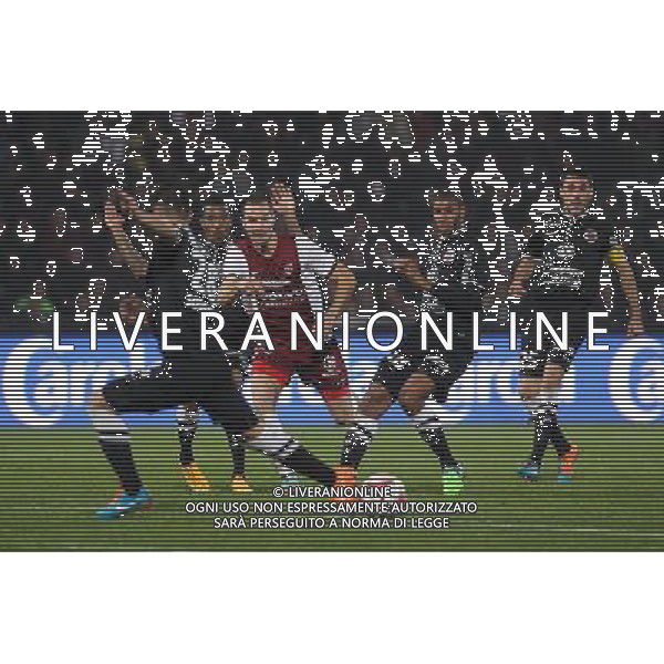 Kevin LEJEUNE / Jordan ADEOTI - 01.11.2014 - Metz / Caen - 12eme journee de Ligue 1 Photo : Fred Marvaux / Icon Sport AG ALDO LIVERANI SAS ONLY ITALY